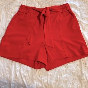 GUC 7th Avenue Design Studio New York & Company Women Red Shorts - Medium